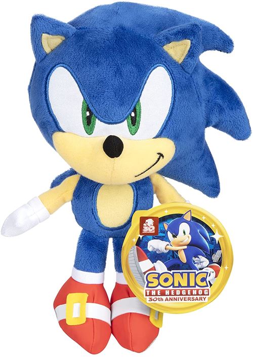 Jakks - Sonic The Hedgehog - 409344 - Peluche 23 cm - Personnage Sonic