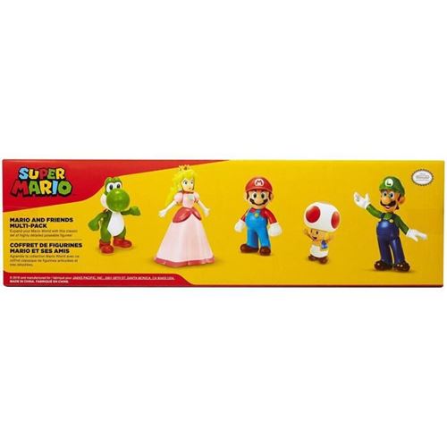 Figurine Super Mario Bros lot de 18 pièces du célèbre jeux vidéo Nintendo
