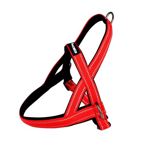 Harnais Norvégien Expert Réglable 65cm Rouge