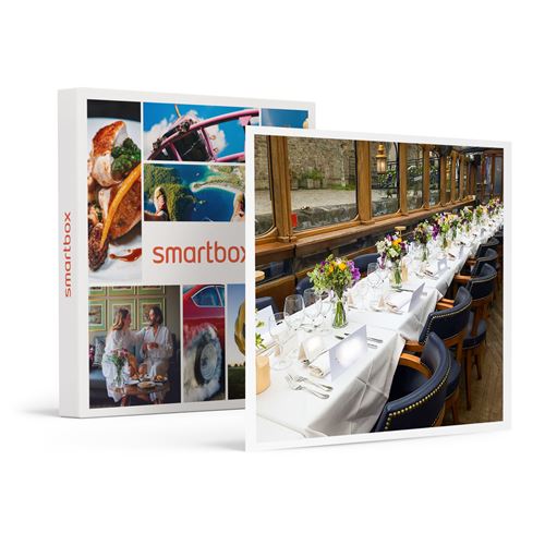 SMARTBOX - Coffret Cadeau Croisière de 2h sur la Seine avec dîner gastronomique, vin et champagne-Gastronomie