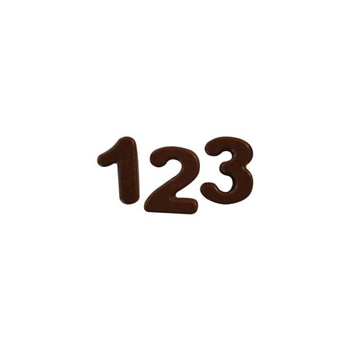  Silikomart Sf174 Choco 123 Moule &agrave; g&acirc;teau alphabet 1 pi&egrave;ce(s) 