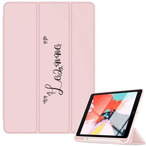 Housse Taperso Ipad MINI 6 rose avec votre prenom 24 coeur