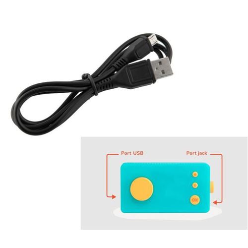 Câble USB synchronisation pour Lunii, ma Fabrique à Histoires - première  génération - Accessoire conteuse d'histoire - Achat & prix