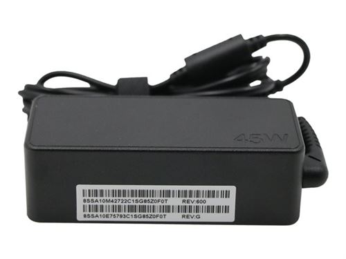 Chicony ADLX45NCC3A - Adaptateur secteur - CA 100-240 V - 45 Watt - FRU, (CRU) - Tier 1 - pour P/N: 4XB0M13789