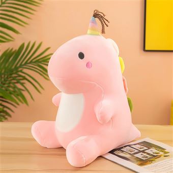 Peluche dinosaure rose online