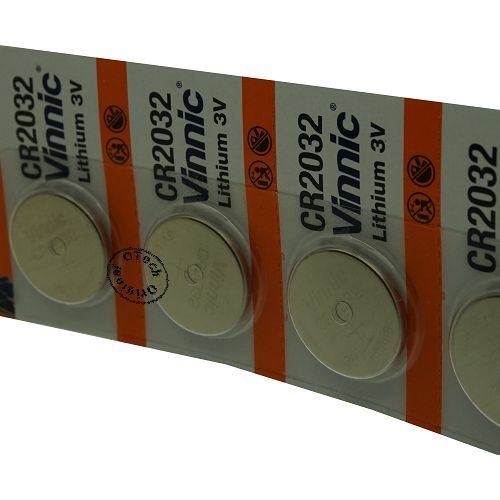Pack de 5 piles Vinnic compatible avec DURACELL ECR2032 - Otech
