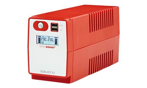 SALICRU SPS SOHO+ SPS 650 SOHO+ IEC - Onduleur - CA 230 V - 360 Watt - 650 VA - USB - connecteurs de sortie : 4