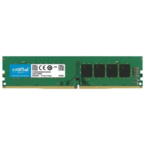 Crucial - DDR4 - module - 8 Go - DIMM 288 broches - 2666 MHz / PC4-21300 - CL19 - 1.2 V - mémoire sans tampon - non ECC