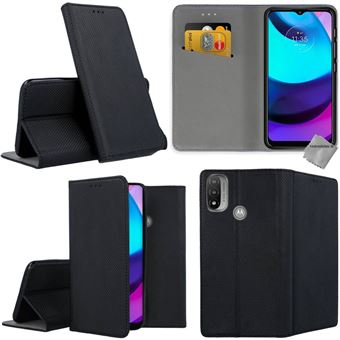 Étui de téléphone en silicone souple Candy Wave - Couleurs vives, protection durable pour Moto E30 (Rose Rouge
