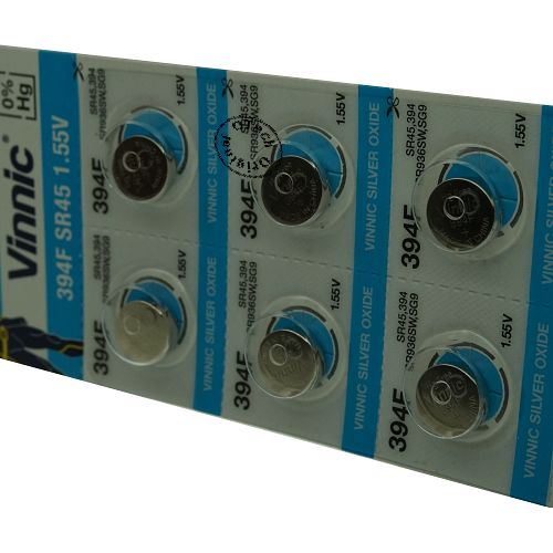 Pack de 10 piles Vinnic compatible avec ENERGIZER 380 MD - Otech