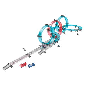 Circuit de Course pour Voitures à Friction 528 cm de Piste Loop Track 78 Avizar Multicolore - 1