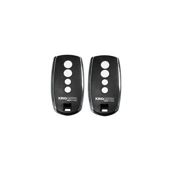 PACK 2 Télécommandes STYLO 4K - KING GATES - Emetteur Radio Rolling Code 433.92 MHz à 4 canaux - 1