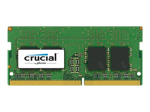 Crucial - DDR4 - module - 8 Go - SO DIMM 260 broches - 2133 MHz / PC4-17000 - CL15 - 1.2 V - mémoire sans tampon - non ECC