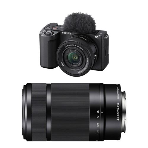 Sony Noir Alpha Zv-E10 Ii + 16-50 Ii + 55-210 - Image 4