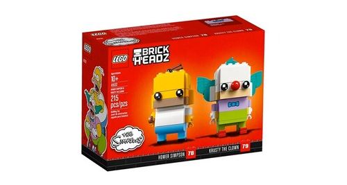 Lego 41632 Brickheadz - Homer Simpson Et Krusty Le Clown