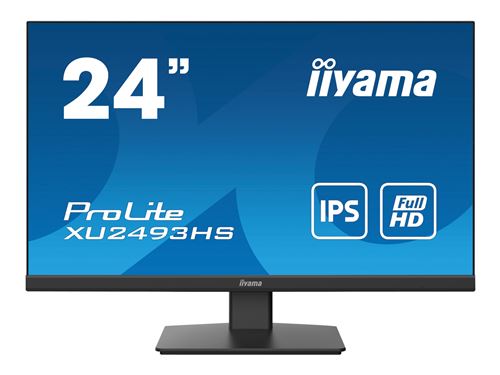 Ecran Pc Iiyama Prolite Xu2493Hs-B4 23.8" Full Hd Noir Mat