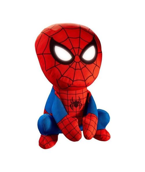 Peluche et veilleuse lumineuse Go Glow modele Pal Marvel Heroes Spiderman