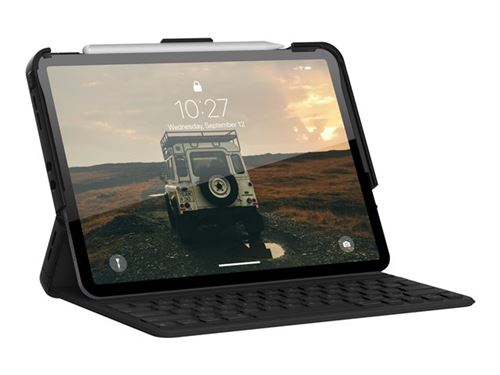 UAG Rugged Case for iPad Pro 11-inch (2nd Gen, 2020) - Scout Black - Coque de protection pour tablette - noir - pour Apple 11-inch iPad Pro (2e génération)