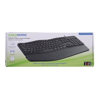 T'nB - Clavier - USB - AZERTY - noir