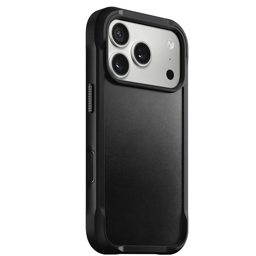 Nomad - Coque pour iPhone 17 Pro - MagSafe - Cuir Horween - Noir - Image 3