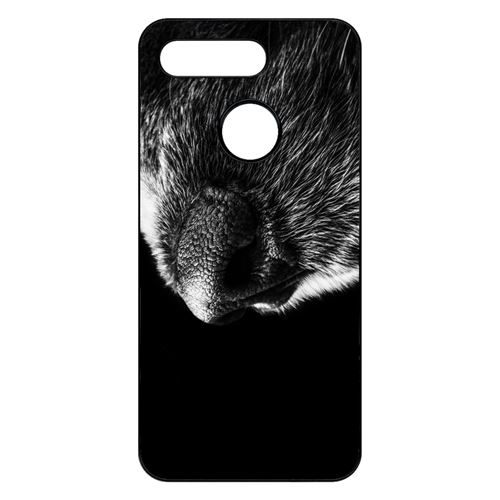 Coque My-Kase pour View 20 - truffe de chien - Plastique Noir