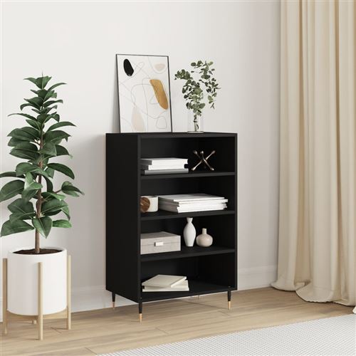 Vidaxl Noir Buffet Haut - Image 3