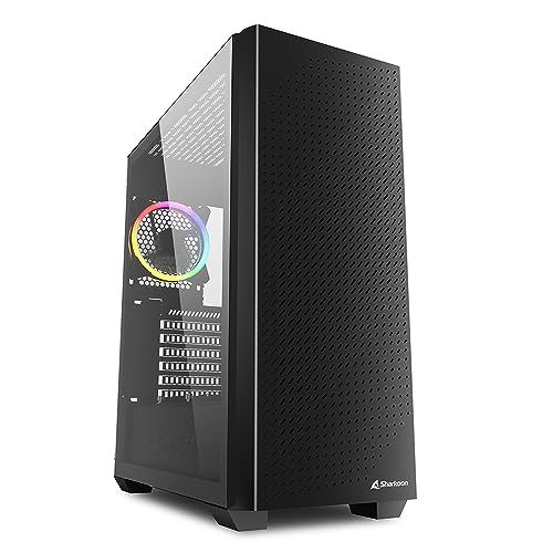 Sharkoon VS9 RGB Black Mid Tower Chassis