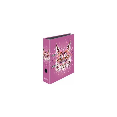 herlitz Classeur à motif maX.file Wild Animals 'Lynx', A4