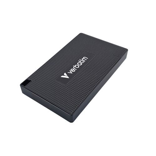 Verbatim Metal Mini - SSD - 512 Go - externe (portable) - M.2 - USB 3.2 Gen 2x2 (USB-C connecteur)