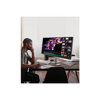 BenQ DesignVue PD3420Q - PD Series - écran LED - 34" - 3440 x 1440 UWQHD @ 60 Hz - IPS - 400 cd/m² - 1000:1 - DisplayHDR 400 - 5 ms - 2xHDMI, DisplayPort, USB-C - haut-parleurs - gris foncé