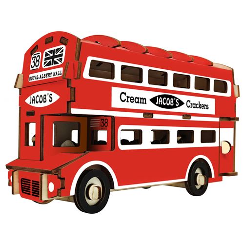 Puzzle 3D 94 pièces - Bus à impériale britannique