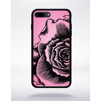coque iphone 7 roses fleur