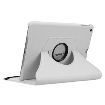 doupi Rotatif Housse pour iPad Pro (9,7 pouces), Deluxe 360 Degrés Smart  Coque de Protection Simili Cuir Coque Cover et Case, blanc - Housse  Tablette - Achat & prix