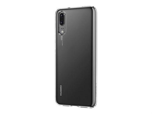 Spigen Liquid Crystal - Achterzijde behuizing voor mobiele telefoon - thermoplastic polyurethaan (TPU) - transparant - voor Huawei P20