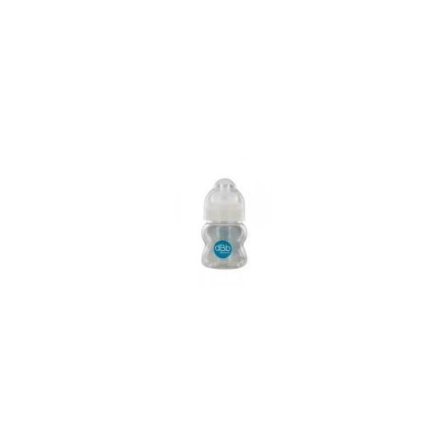 DBB REMOND Biberon Lo Tristan 125 Ml Tétine Silicone 0-4 Mois - System Transparent Blanc