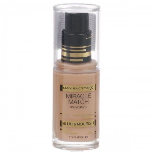 Max Factor Fondation Miracle Match Fond de teint beige perle 35 X 3