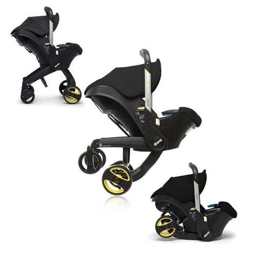 Doona Siege Auto Poussette 2 En 1 Groupe 0+ Doona - Noir Nitro