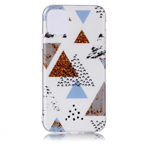 Coque en TPU motif de marbre IMD style F pour Apple iPhone XR 6.1 pouces (2019)