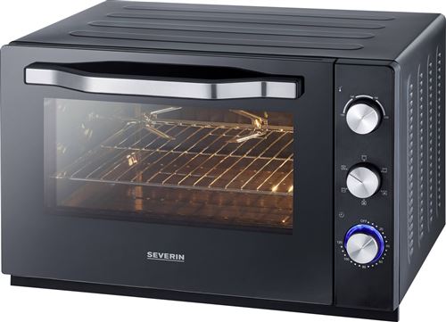 SEVERIN TO 2066 - Four électrique - convection - 60 litres - 2200 Watt - noir