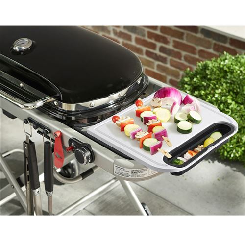 Planche à découper et de service amovible pour barbecue Weber Traveler