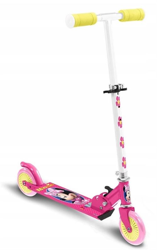 Stamp Kinderstep Minnie Mouse Fille Frein à pied Rose/Blanc
