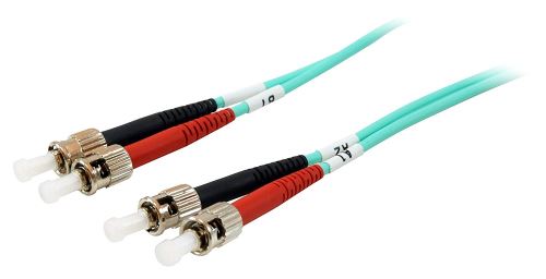 Equip 25224207 câble de Fibre Optique 2 m OM3 St Turquoise - Câbles de Fibre Optique (2 m, OM3, St, St, Male Connector/Male Connector, Turquoise)