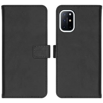 Coque pour OnePlus 8T Similicuir Noir imoshion - 1