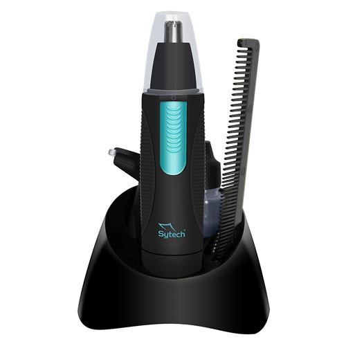 Coupe-poils pour le nez, les oreilles et les tempes - Jeu complet, lames en acier inoxydable