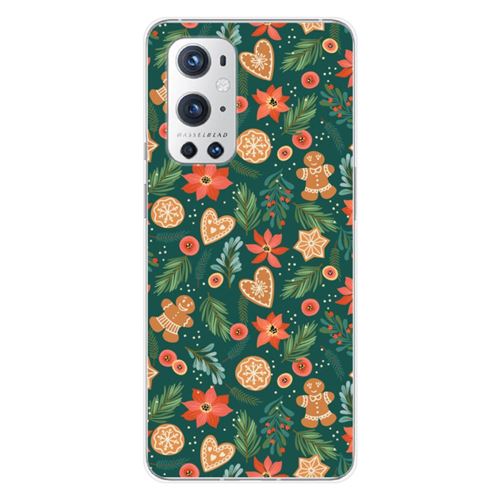 Coque en silicone imprimée compatible OnePlus 9 Pro 5G NO Pain d'épice