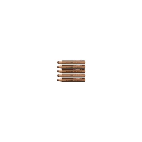 5x Stabilo woody 3 en 1 crayon de couleur 1x - vue 1