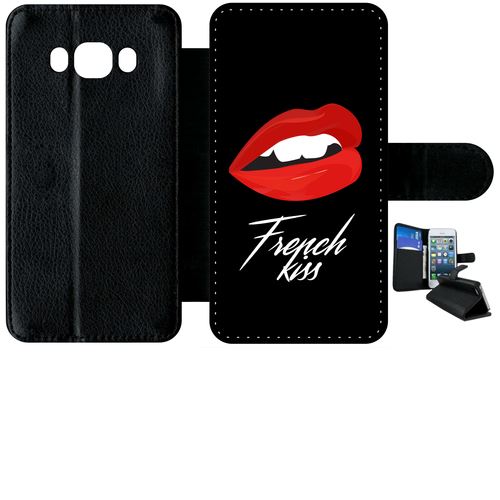 Etui À Rabat Samsung Galaxy J5 (2016) French Kiss Bouche