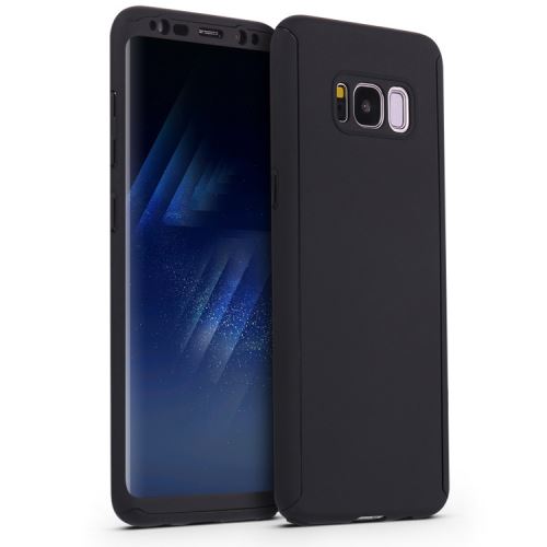 Housse étui Coque dur antichoc pour Samsung Galaxy S8 - Noir -4796