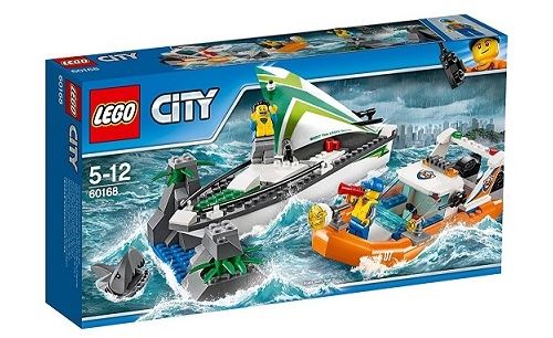 Lego city 60168 le sauvetage du voilier