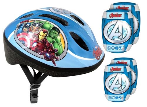 Marvel Set de protection Avengers bleu 5 pièces